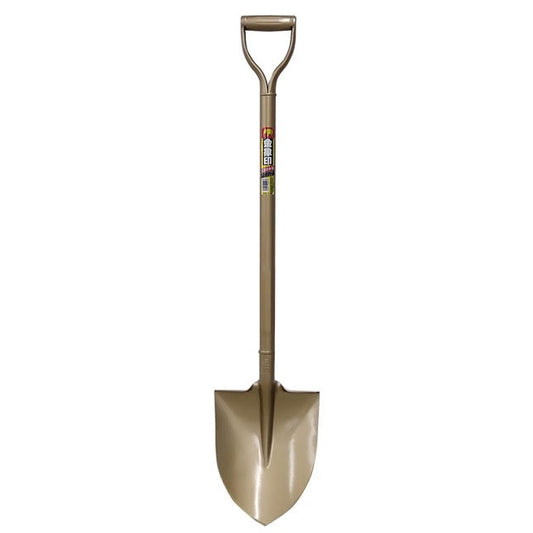 Kinzo Long Gold Steel Shovel/Spade